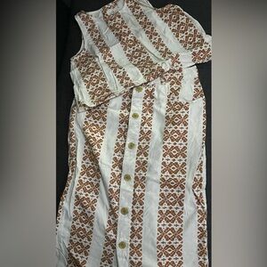 Lou & Grey top and skirt set